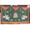 Indian Pooja Backdrop Cloth/Wedding Decor/Ganesha/Pooja decor/Party Events/Decoration/Fabric 3D printing/Kolam Pooja Print - Image 2