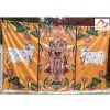 Indian Pooja Backdrop Pichwai Cow With Thirumala God for Home Pooja | Festivals| Housewarming | And For All traditional Events | Satnaryan - Image 2