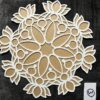 Reusable Wooden Rangoli Base