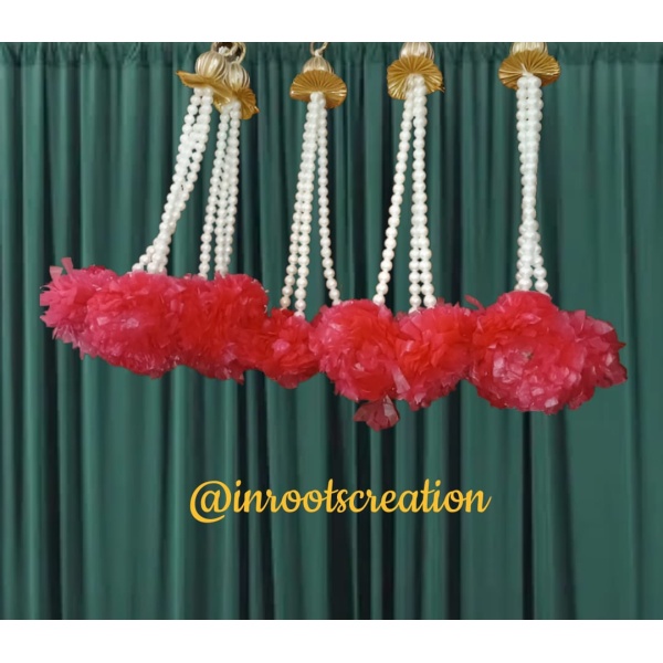 Flower Pearl Hangings