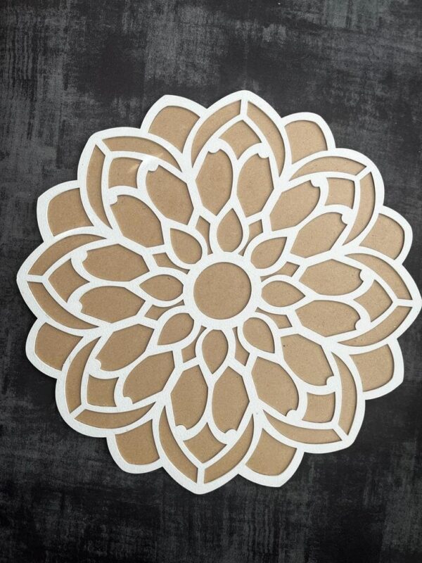 Reusable Wooden Rangoli Base - Image 3