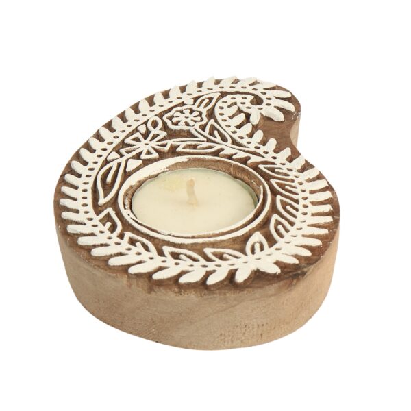 Wooden Diya Holder - Image 3