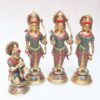 Shri Ram Darbar Idols chamber of lord ram with goddess  seetha , lord lakshman and hanuman enhance your home decor | puja | gifts.