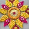 Designer Rangoli 9-Piece Set
