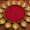 Decorative Urli Bowl  Diyas for Home Decor 16 inch large size