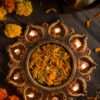 Terracotta 9 Diya Aarti Thali / Wall Hanging