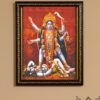 Shiva Goddess Kali Mata Photo Frame For Wall/Table/Pooja Room/Photo Frame Without Glass.